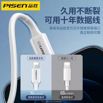 Pinsheng Apple iPhone 16 Datenkabel, 20W Schnellladung