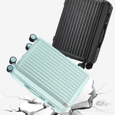 Cabin Size Combination Lock Trolley Case, 360° Wheels, Multifunctional - 6