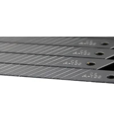 18 mm Stainless Steel Double-Sided Wallpaper Knife Blade