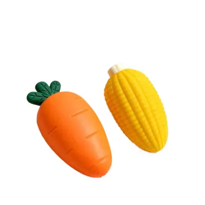 Slow Rebound Fruit and Vegetable Squishy Toy, Silicone Stress Reliever - 6