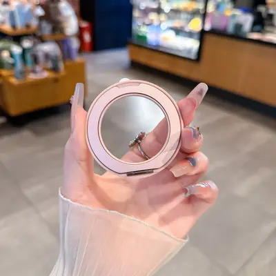 Metal 360° Rotating Adhesive Phone Holder with Magnetic Car Mount - 9