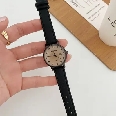 Women's Retro Quartz Watch, Elegant Simple Design