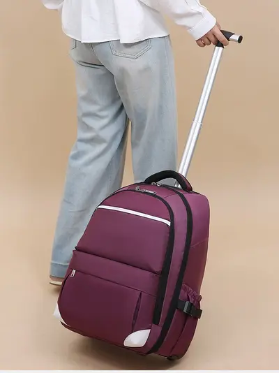 Oxford Cloth Cabin Size Backpack, 20 Inch with Business Laptop Compartment - 1