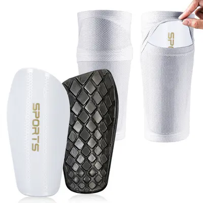 Thickened Football Shin Guard Sleeve Set, Calf Protection - 13