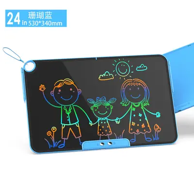 Rechargeable LCD Drawing Board, 18 or 24 Inch, Kids Educational Writing Tablet - 11