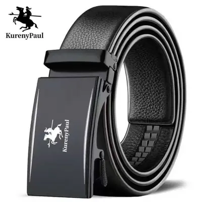 【Großhandel】Paolo Original Ledergürtel für Herren mit Premium-Automatikschnalle Business Casual Gürtel hochwertiger Hosengürtel
