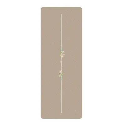 Coconut Shell PU Natural Rubber Yoga Mat, Non-Slip and Thick - 10