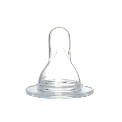 Babysauger aus Flüssigsilikon, breiter Hals, universell passend, Standardmund - 7