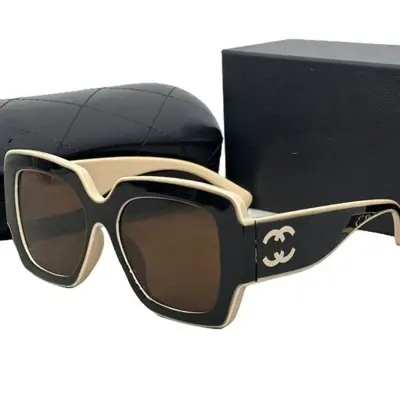 Women's Large Frame Sunglasses, UV400 Protection, Model 1003 - 6