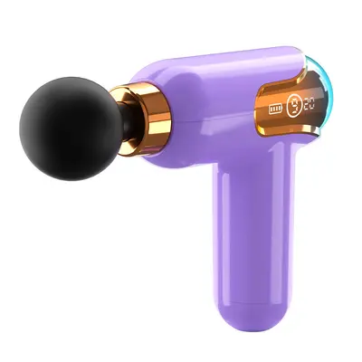 Mini-Taschen-Faszienpistole für Damen, tragbares elektrisches Massagegerät