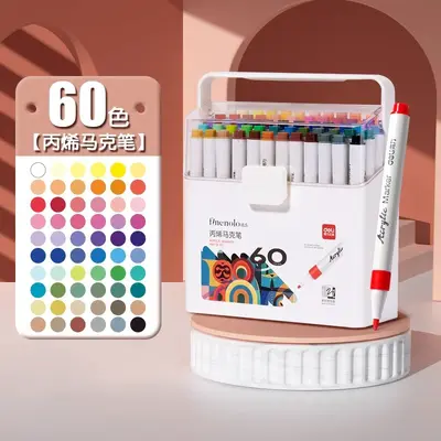 Akrilik İşaretleyici Kalem Seti 60 Renk - 11