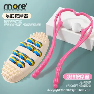 Roller-Type Foot Reflexology Massager for Home Use - 11