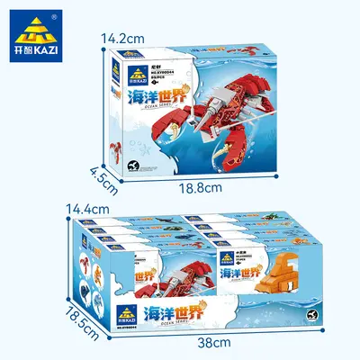 Insect Building Block Set, Logical Thinking Training, Animal Puzzle Pieces - 10
