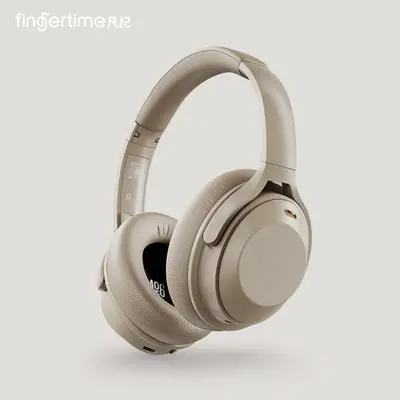 Fingertime auf dem Kopf montierte ANC aktive Geräuschunterdrückung Bluetooth-Kopfhörer A06 kabellose Bluetooth-Kopfhörer Fabrik Großhandel - 8