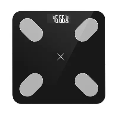 Bluetooth Akıllı Vücut Yağ Ölçer Tartı, Şarj Edilebilir, Sesli Uygulama - 8