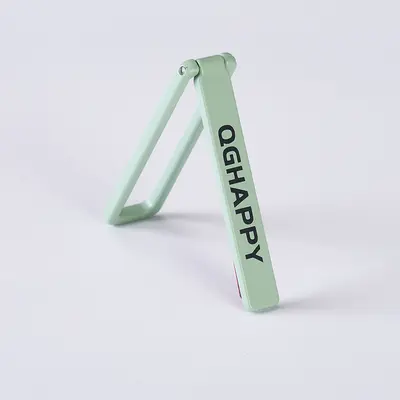 QGHAPPY unsichtbare Rückklebeetiketten-Halterung, klappbar, Metallausführung, selbstklebend, tragbarer Ring, magnetische Schnalle, kabellos aufladbar, ultradünner Ständer - 12