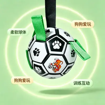 Rubber Chew Ball Dog Toy for Small and Medium Dogs and Puppies - 5