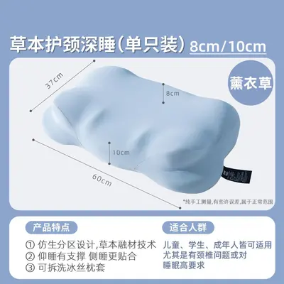 Cervical Spine Memory Foam Neck Pillow Pair - 7