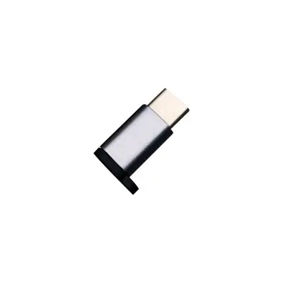 Type-C'den Mikro Şarjına Hızlı Veri Transferi Adaptörü Android TYPEC Cep Telefonu Adaptörü Alüminyum Alaşımı - 8