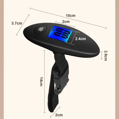 Ev dijital terazi 40 kg bagaj ölçeği taşınabilir el çantası tartı ekspres ölçekli küçük bakkal alışveriş ölçeği uçak ölçeği