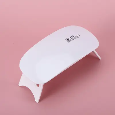 Sunmini Fare Tırnak Lambası Mini El Katlanır Fototerapi Makinesi Tırnak Pişirme ve Kurutma Lambası UV Kürleme Fototerapi Lambası