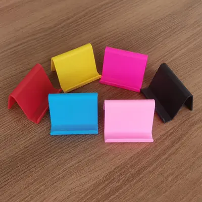 Portable desktop phone holder, foldable, tablet compatible - 7