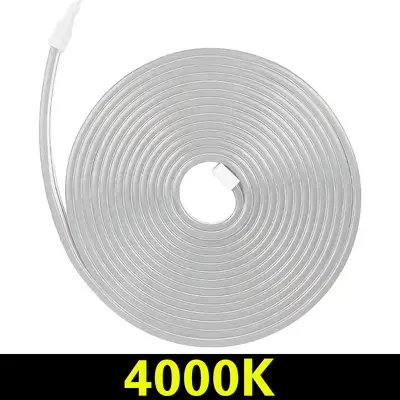 12V LED Neon Lichtschlauch 6x12 Fernbedienung Einfarbig Licht emittierende weiche LED Lichtschlauch flexible Silikon LED Lichtschlauch