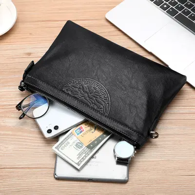Tragbare Herren-Umschlagtasche, lässige Handtasche - 5