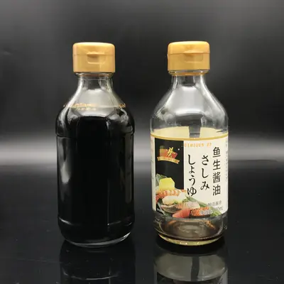 200-ml-Glasflasche im japanischen Stil für Soßen