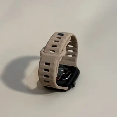 Breathable Silicone Sport Band for Apple Watch Series 12