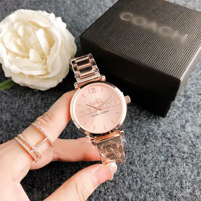 Luxury women's watch alloy case lettered dial - 9