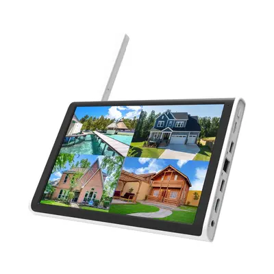 Kabelloses NVR-System 10,1-Zoll-Display wasserdichte Kamera-Set - 9