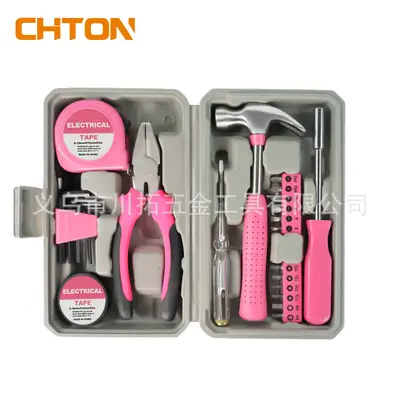 Home Tool Set 24 or 39 Pieces Screwdriver Pliers Hammer - 7