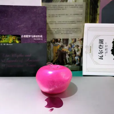 Yeşil Elma Slushy Squishy Sıkma Oyuncağı - 8