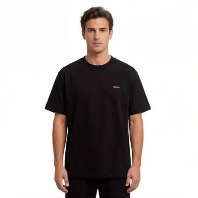 ZEGN Herren-Rundhals-T-Shirt, kurzarm, lockere Passform, Paarlook