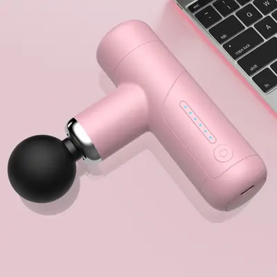 Portable Mini Fascia Gun, Silent Multi-Speed Massage Gun - 7