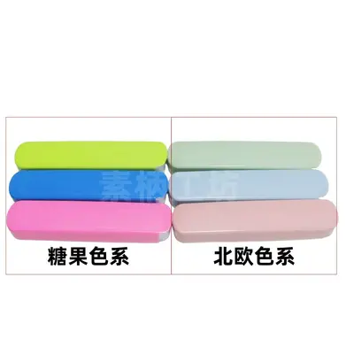 Paslanmaz çelik taşınabilir sofra takımı plastik çatal kaşık yemek çubukları ev öğrenci çocuk basit sofra takımı üç parçalı set sınır ötesi
