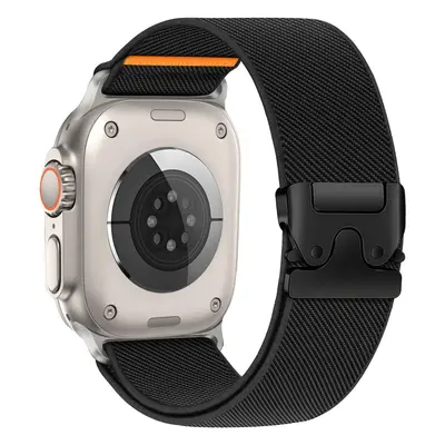 Apple Watch S12 için Paraşüt Tokalı Naylon Kordon, Huawei GT5/GT6 ve Samsung Watch Uyumlu