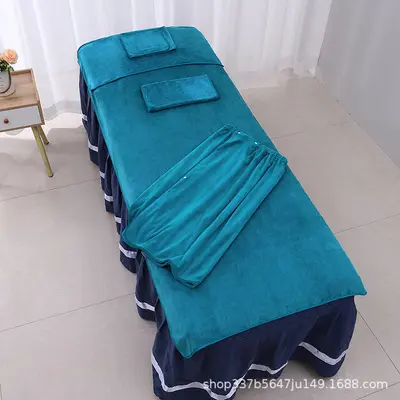Güzellik salonu havlu seti, 5 parça, banyo ve terapi havlusu - 12