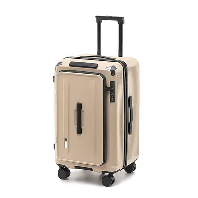 28 Zoll erweiterbarer Trolley mit leisen Rollen und Zahlenschloss - 10