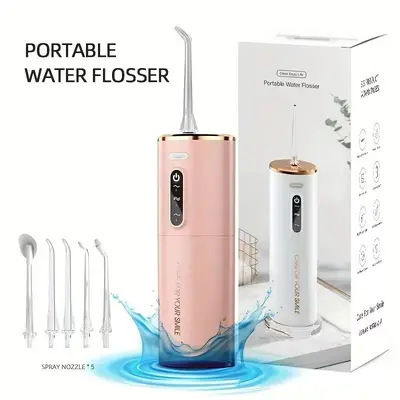 Portable Water Flosser, Type-C Rechargeable, Household Electric Oral Irrigator - 12