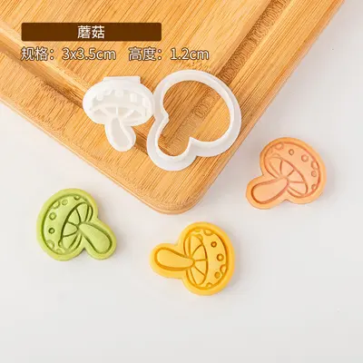 Autumn Cookie Cutter Set, Pumpkin, Mushroom and Leaf Shapes, Thanksgiving - 12