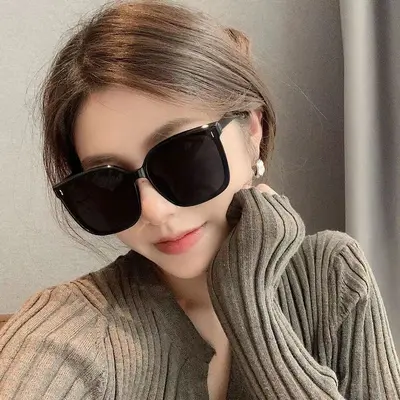 Korean Style Unisex Sunglasses with UV Protection, Vertical GM Model - 2