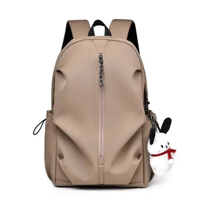 Lightweight Couple Backpack, Unisex, Solid Color, Large Capacity Daypack - 10