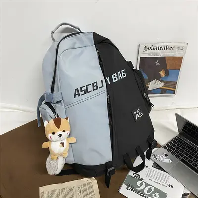 Men's Backpack 2024, Korean Style High School Bag, Large Capacity - 11