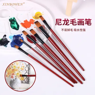 Nylon-Aquarellpinsel-Set 6-teilig - 4