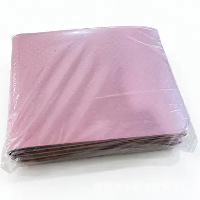 EVA yoga mat, foldable, double-color, portable