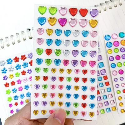 Kinder-Strass-Sticker aus Acryl mit Selbstklebefläche