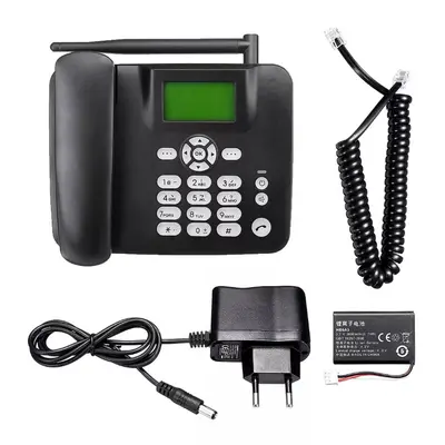 F317 2G GSM sabit hat telefon, çift SIM, FM radyo, yaşlılar için