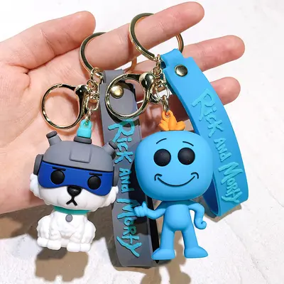 Rick and Morty Anime Anahtarlık, Çılgın Bilim İnsanı Rick Figürlü